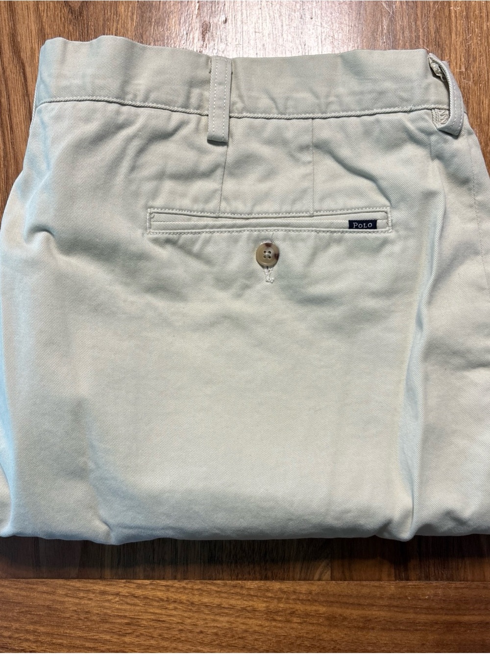 Ralph Lauren Polo men’s 42/ 9” Cotton Chino khaki shorts